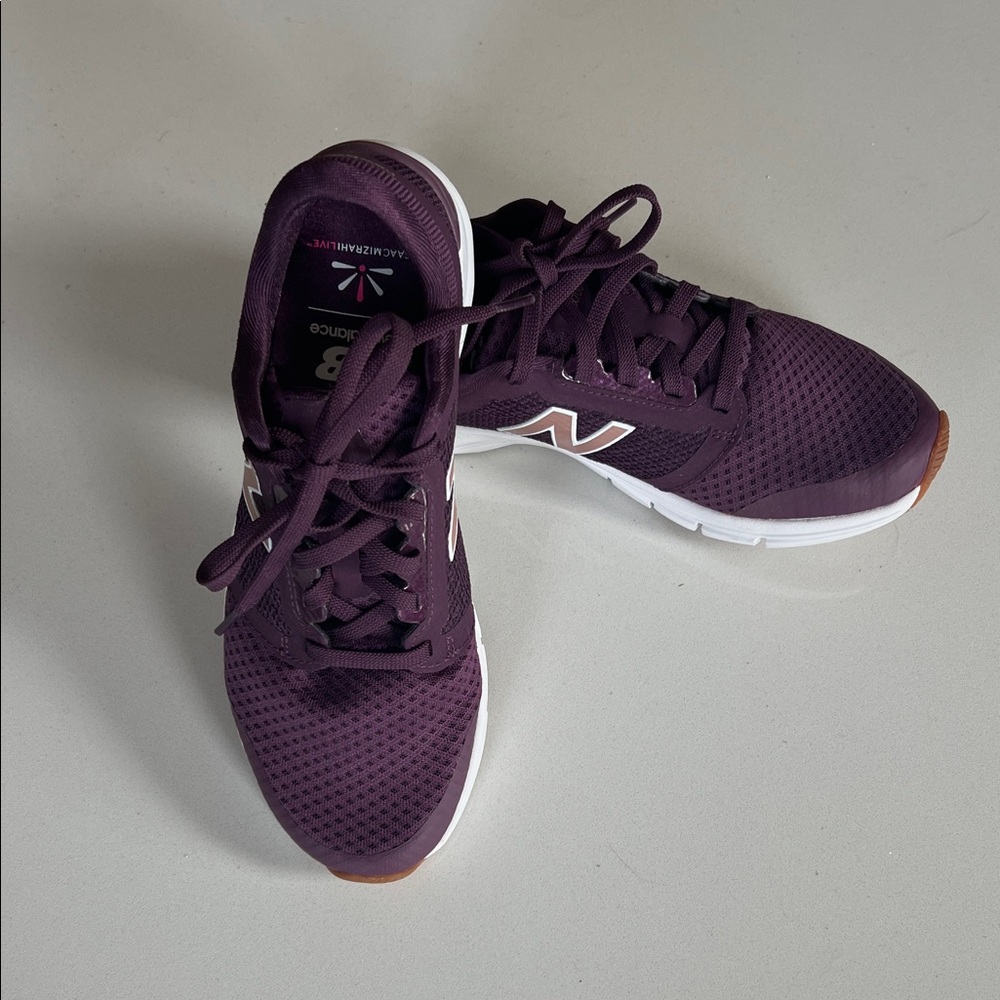 New Balance Women's Plum Knit Athletic Sneakers
